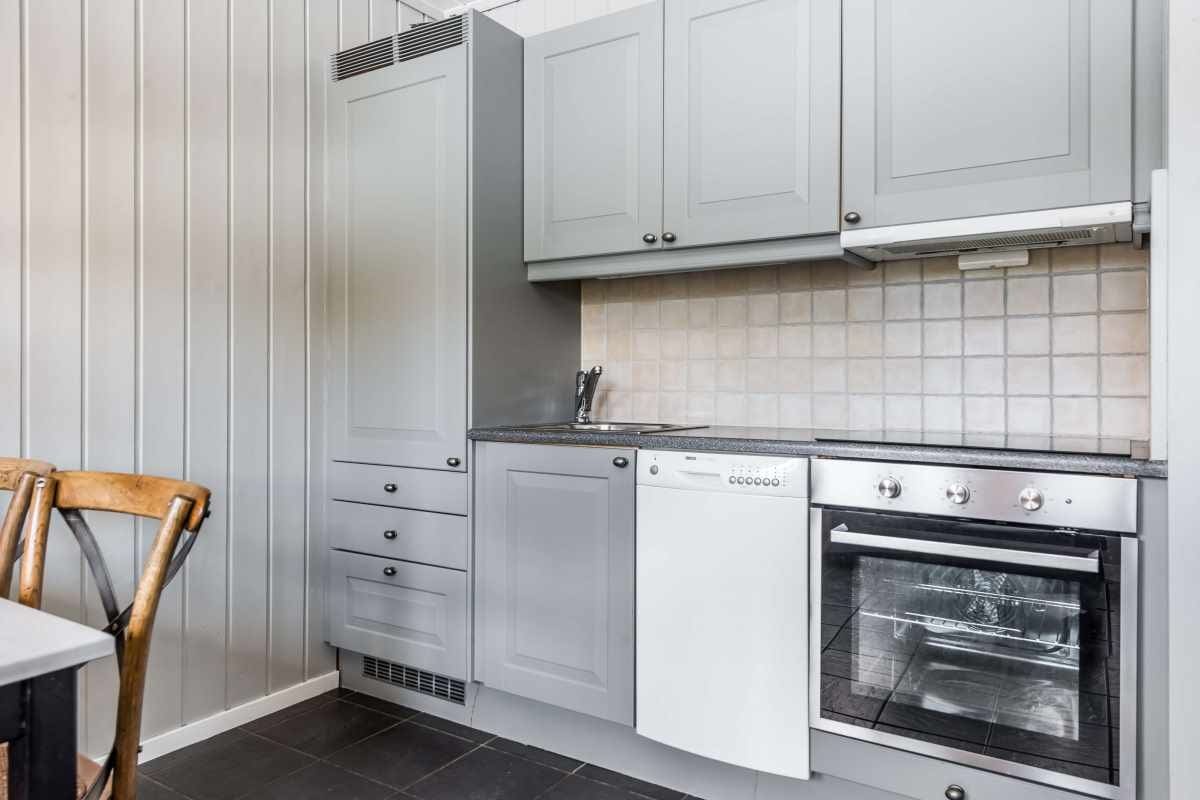 Kjøkken i Leilighet 9H på Budor