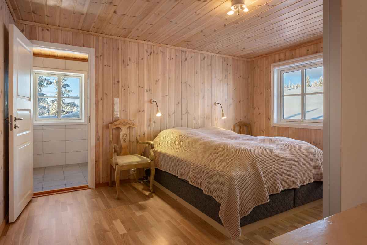 Soverom i Orrhanen på Budor