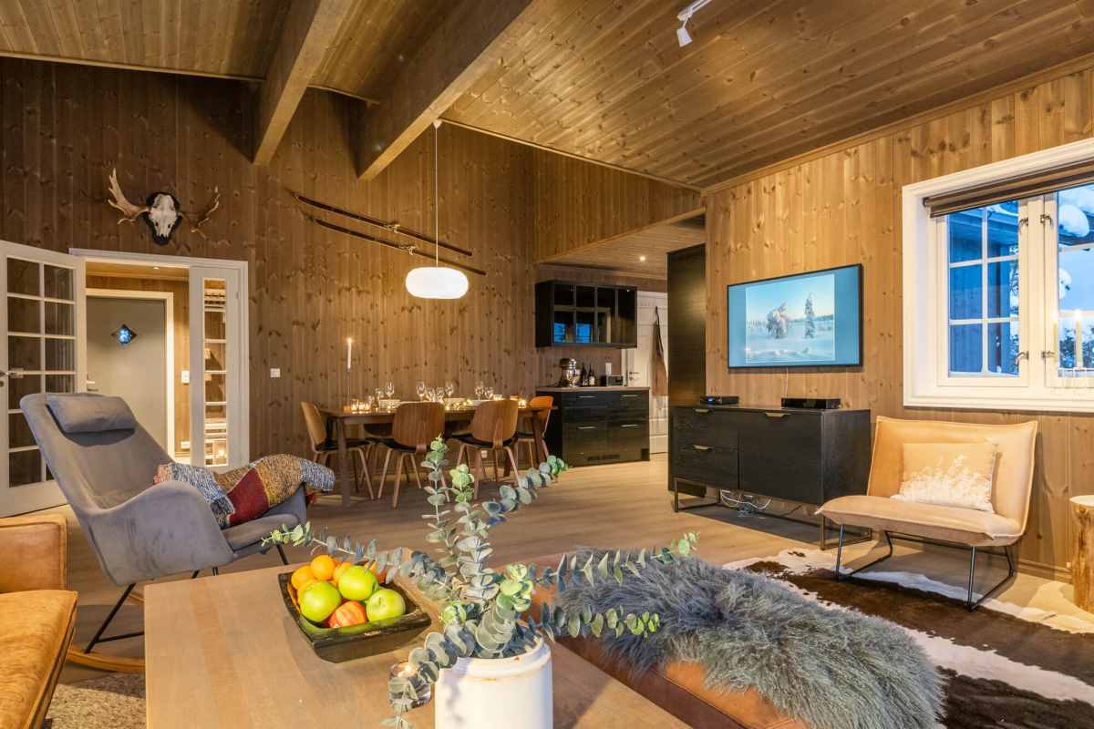  Villa Budor hytte med jacuzzi og langrennsløyper på Budor